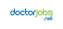 Doctorjobs.net's logo takes you to their list of jobs