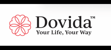 Dovida's logo takes you to their list of jobs